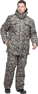 Зимний мужской костюм для охоты и рыбалки КОРГОН утеплённый, "Sobol"