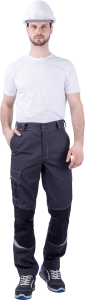 Летние брюки рабочие ТУРБО SAFETY тёмно-серые мужские
