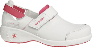 Медицинские туфли OXYPAS™ SALMA женские белый+розовый