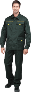Летний костюм рабочий ВЫМПЕЛ-1 зеленый мужской