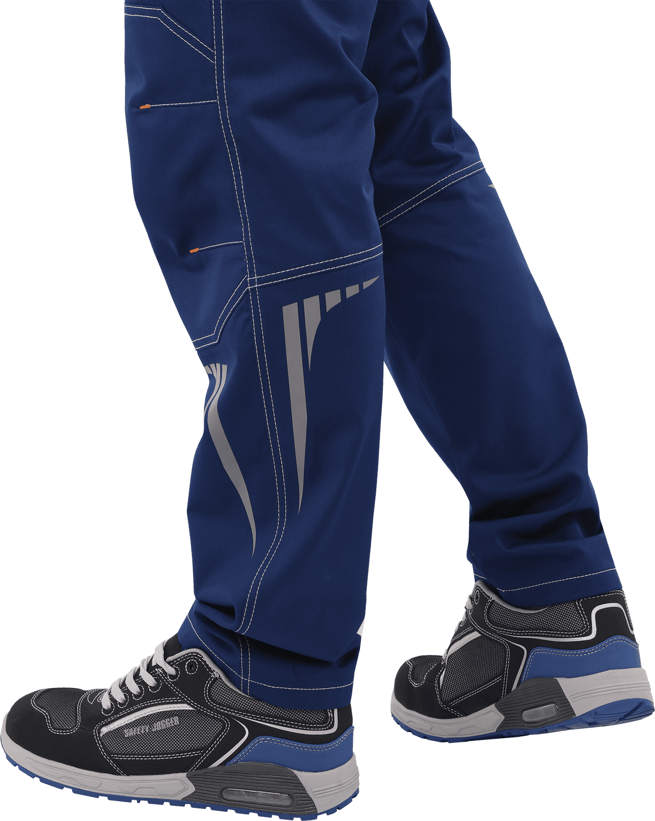 Летние брюки рабочие ПЕРФЕКТ синие мужские