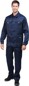 Летний костюм рабочий ВЫМПЕЛ-2 синий мужской