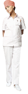 Медицинская блуза белая женская КЛЕО