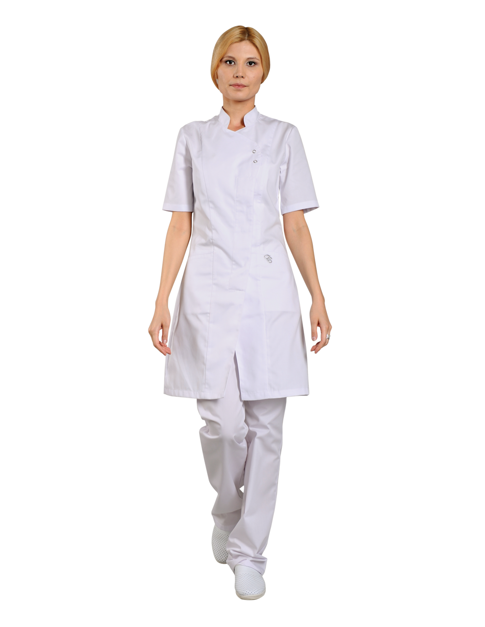 Медицинская блуза женская ВОСТОК (белый)