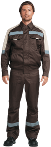 Летний костюм рабочий Бархан-2 коричневый мужской