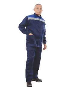 Летний костюм рабочий "Профи" синий мужской
