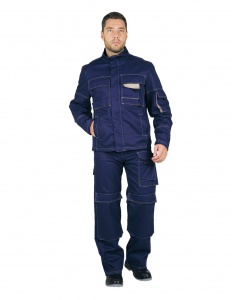 Летняя куртка рабочая Диджитал iForm синяя мужская