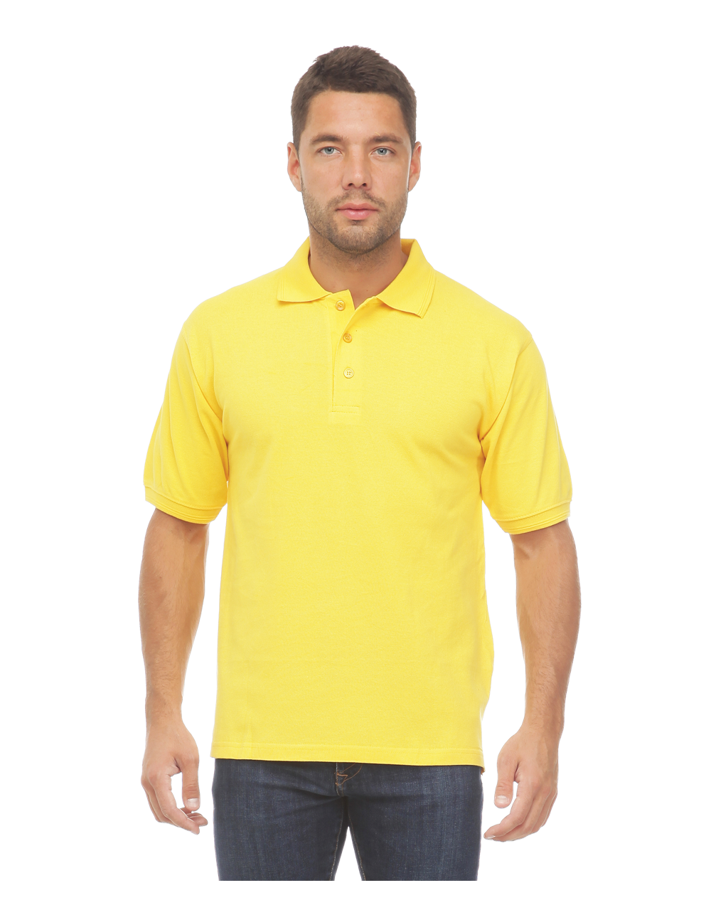 Рубашка ПОЛО желтая