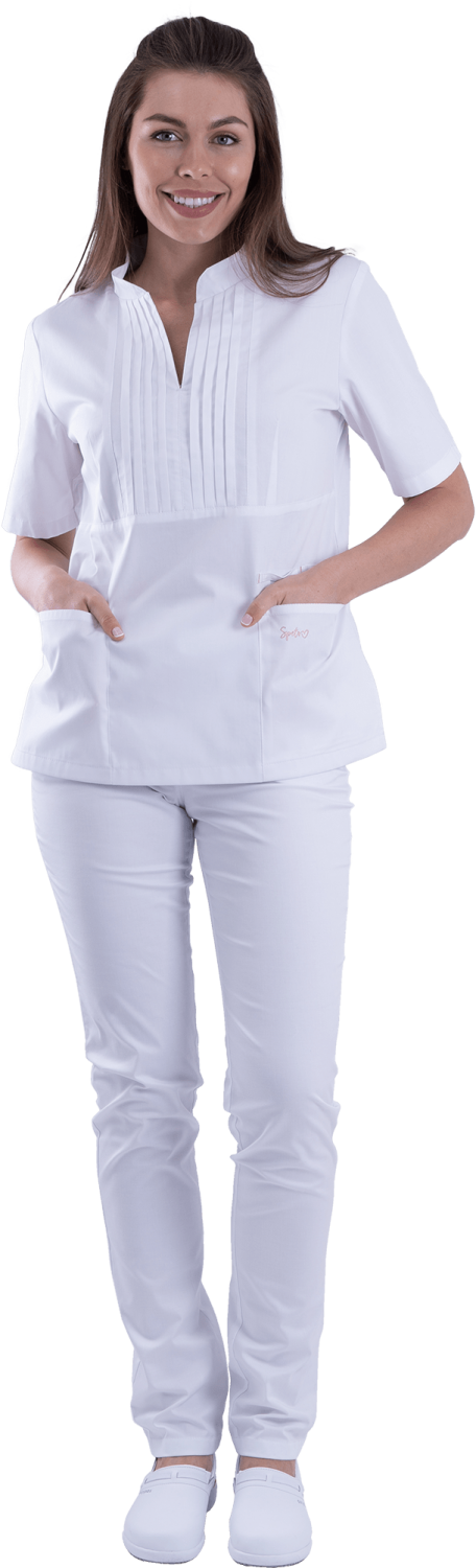 Медицинская блуза белая женская ВЕНЕТО