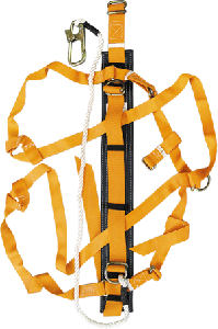 Пояс предохранительный с наплечными и набедренными лямками ППIIВ