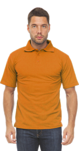 Рубашка ПОЛО оранжевая