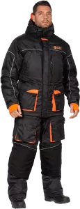 Зимний мужской костюм для зимней рыбалки ЧЕМАЛ утеплённый, "Sobol"