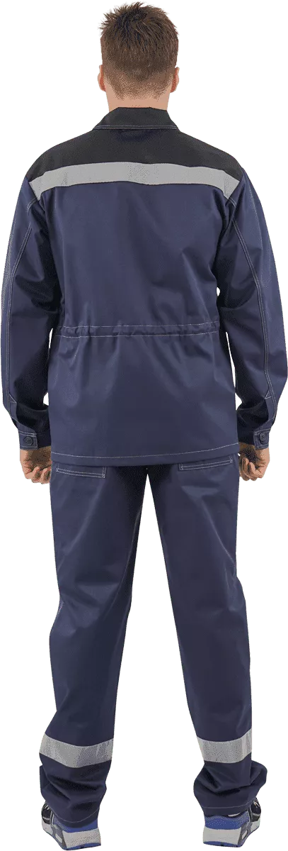 Летний костюм рабочий "Артель" т/синий с черным мужской